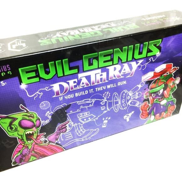 Evil Genius Deathray Game - Vice Genius Games 2015 NWT - NOS - Picture 2 of 11